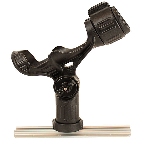 fishing rod holder kayak YakAttack Omega™ Rod Holder w/ Track Mounted LockNLoad™ Mounting Syste — Eco Fishing Shop