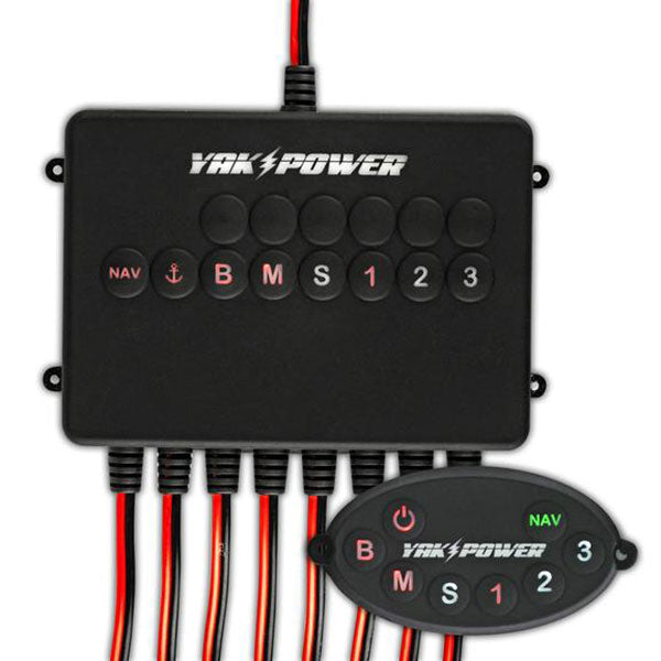 Yak Power 8 Circuit Bluetooth Enabled Switching System