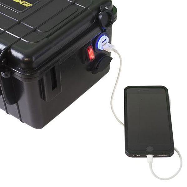 12v battery box for ice fishing Yak Power Power Pack Battery Box