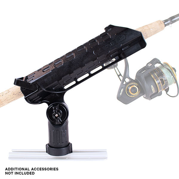 YakAttack AR Tube™ Rod Holder w/ Track Mounted LockNLoad™ Mounting System