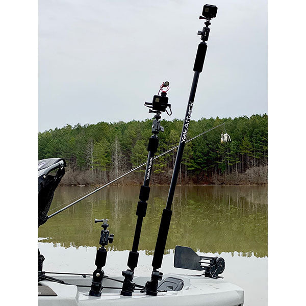 camera attachment for fishing pole Easy-Mounted Rod Clamp with Full Rotation Camera and GoPro Hero Electronics & Photo thats why you need expert YakAttack PanFish Pro Camera Mount